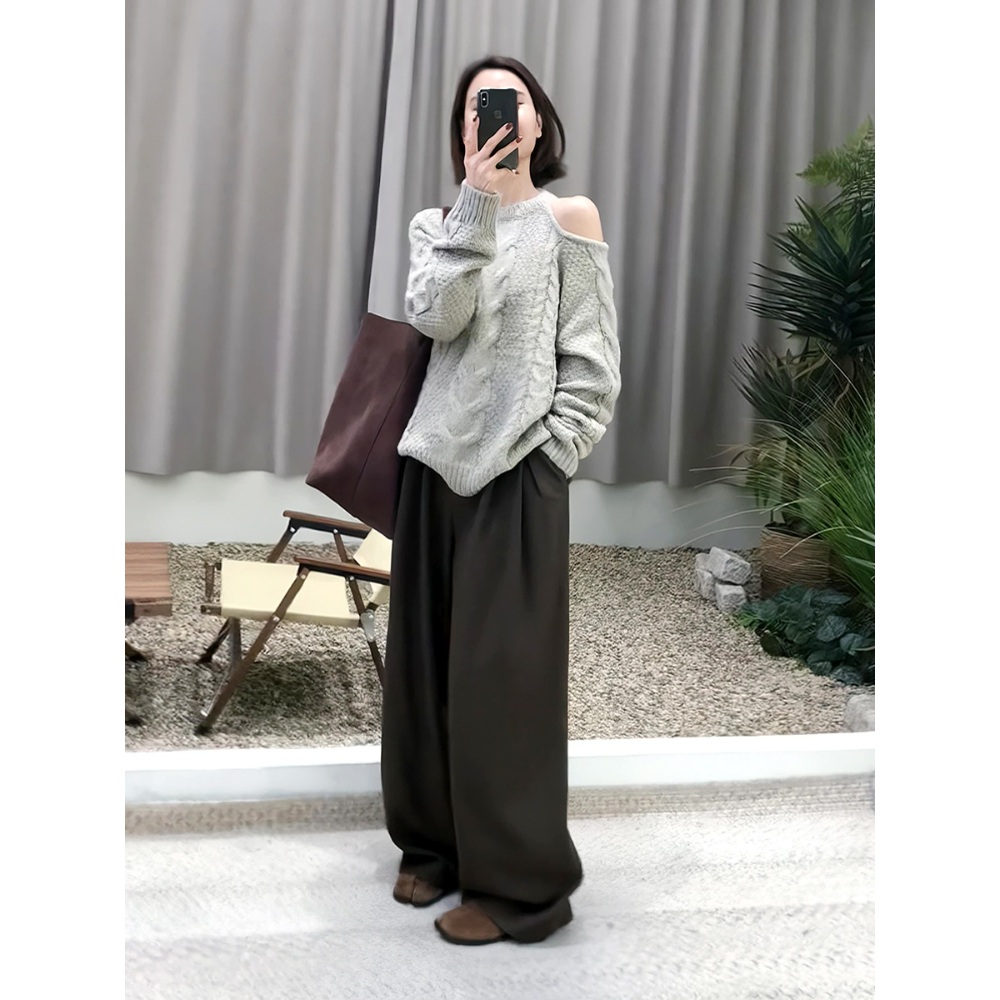 한해나 니트 박규영 어깨 트임 스웨터 오늘도사랑스럽개 8회 옷 오사개 상의 스타일 정보 04 이미지 3