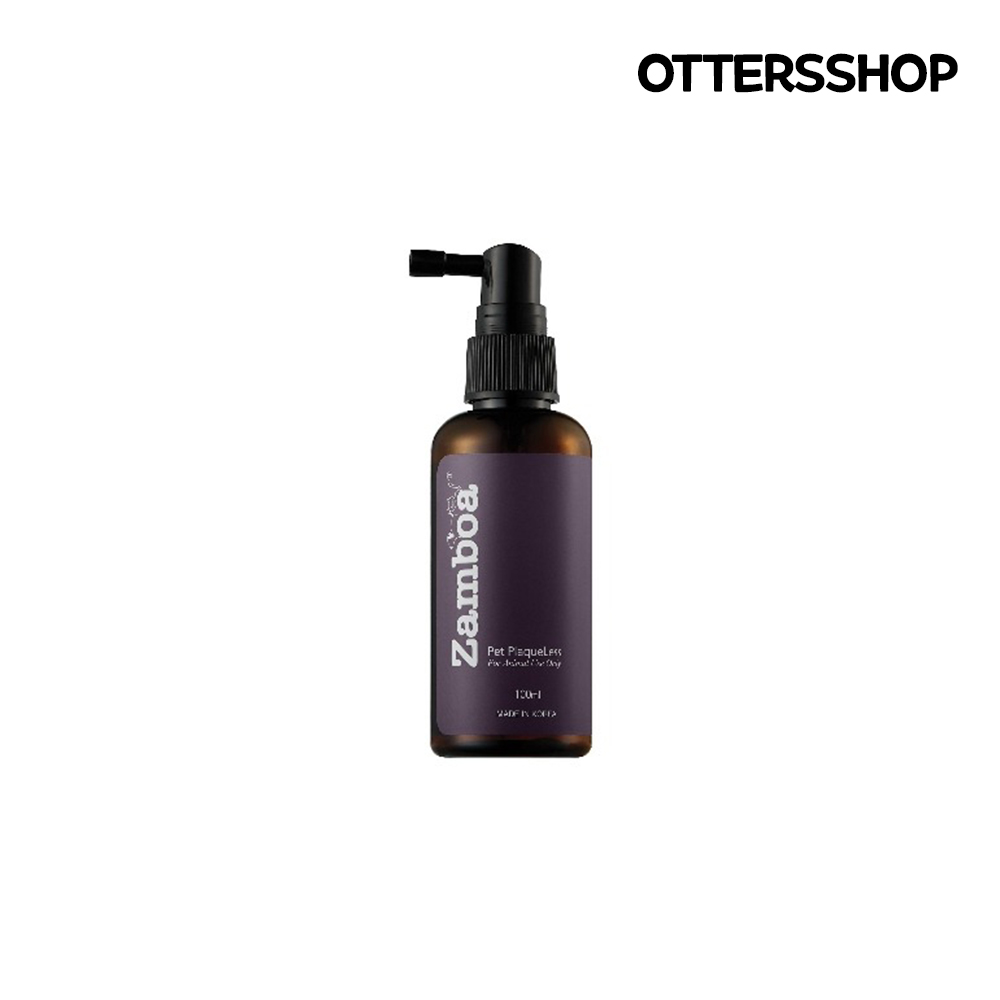 잠보아 강아지 입냄새 제거 반려견 구강 스프레이 펫 플라그리스 100ml - 상품 이미지