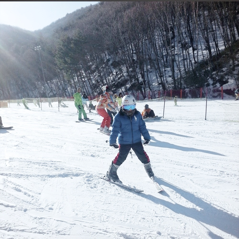 하이원리조트 어린이 스키강습 보드강습 4시간 강습권
