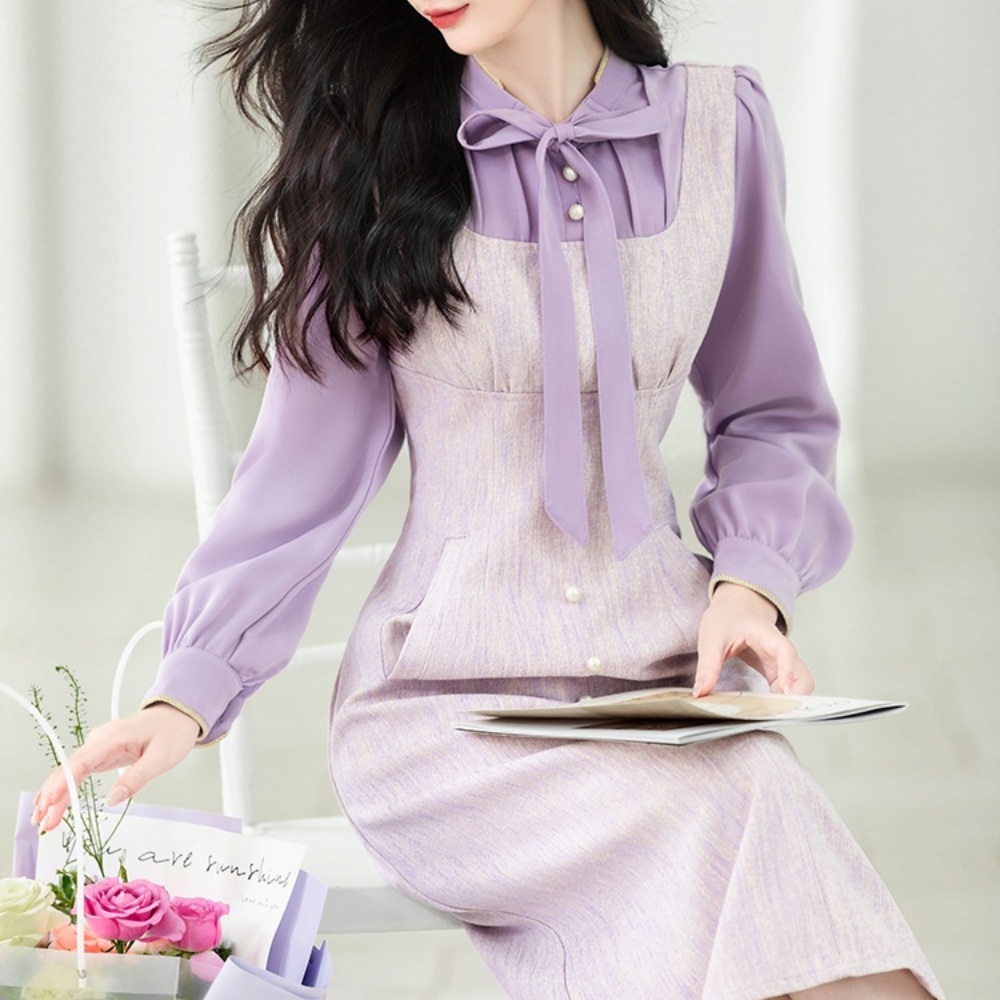 연보라 원피스 드라마 마이데몬 도도희 김유정 옷 명품스타일 고급 수입의류 이미지