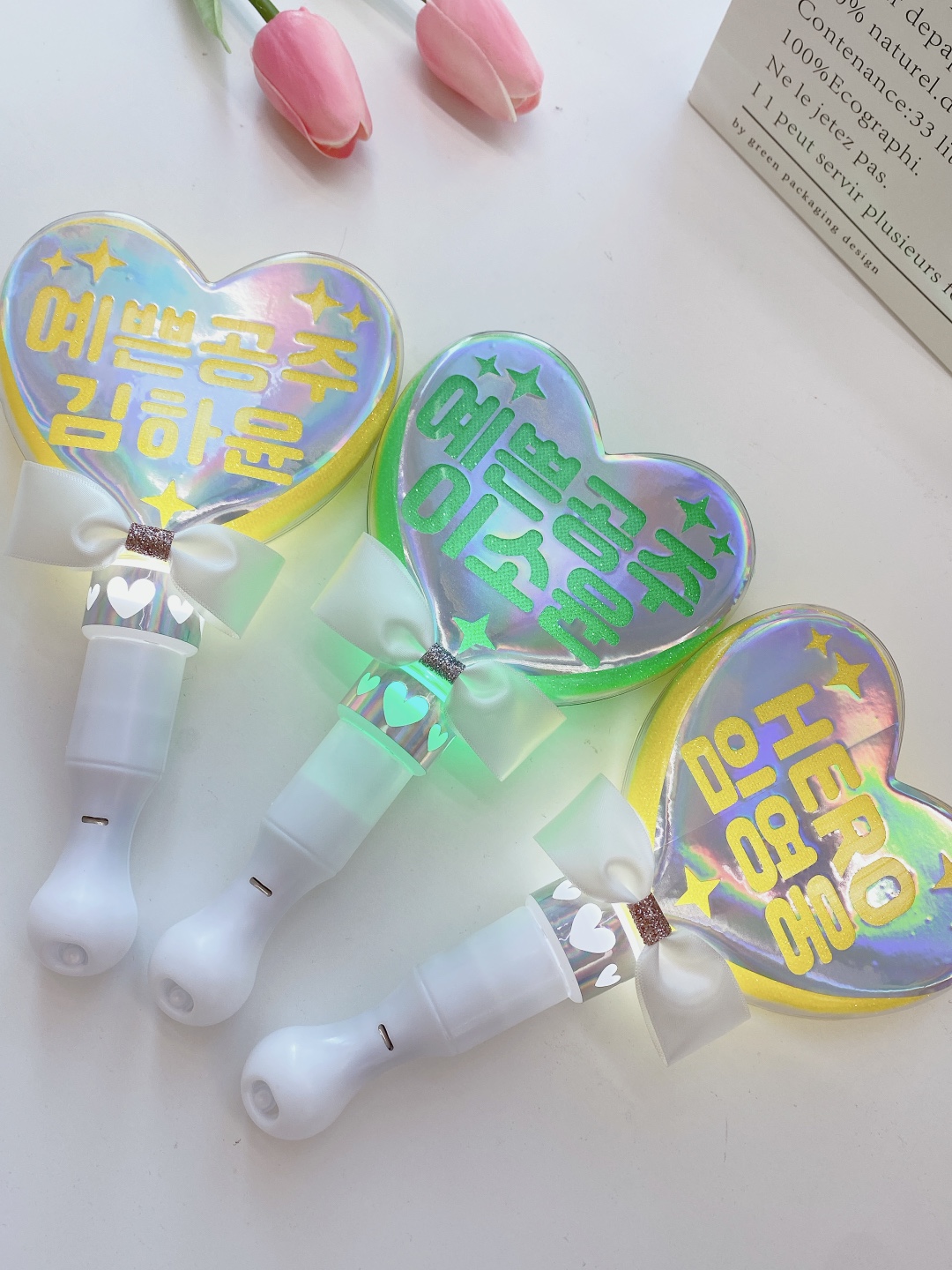 LED 응원봉 어린이집 재롱잔치 콘서트 유치원 발표회 학예회피켓 야광봉홀로그램추가필요없음 - 상세 이미지 4