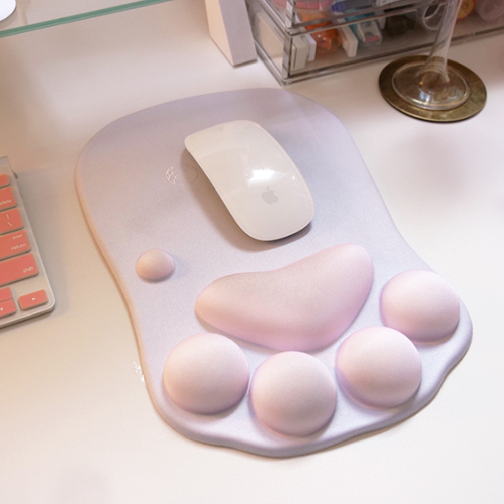 푹신푹신 손목보호마우스패드 사무실 예쁜 젤마우스패드