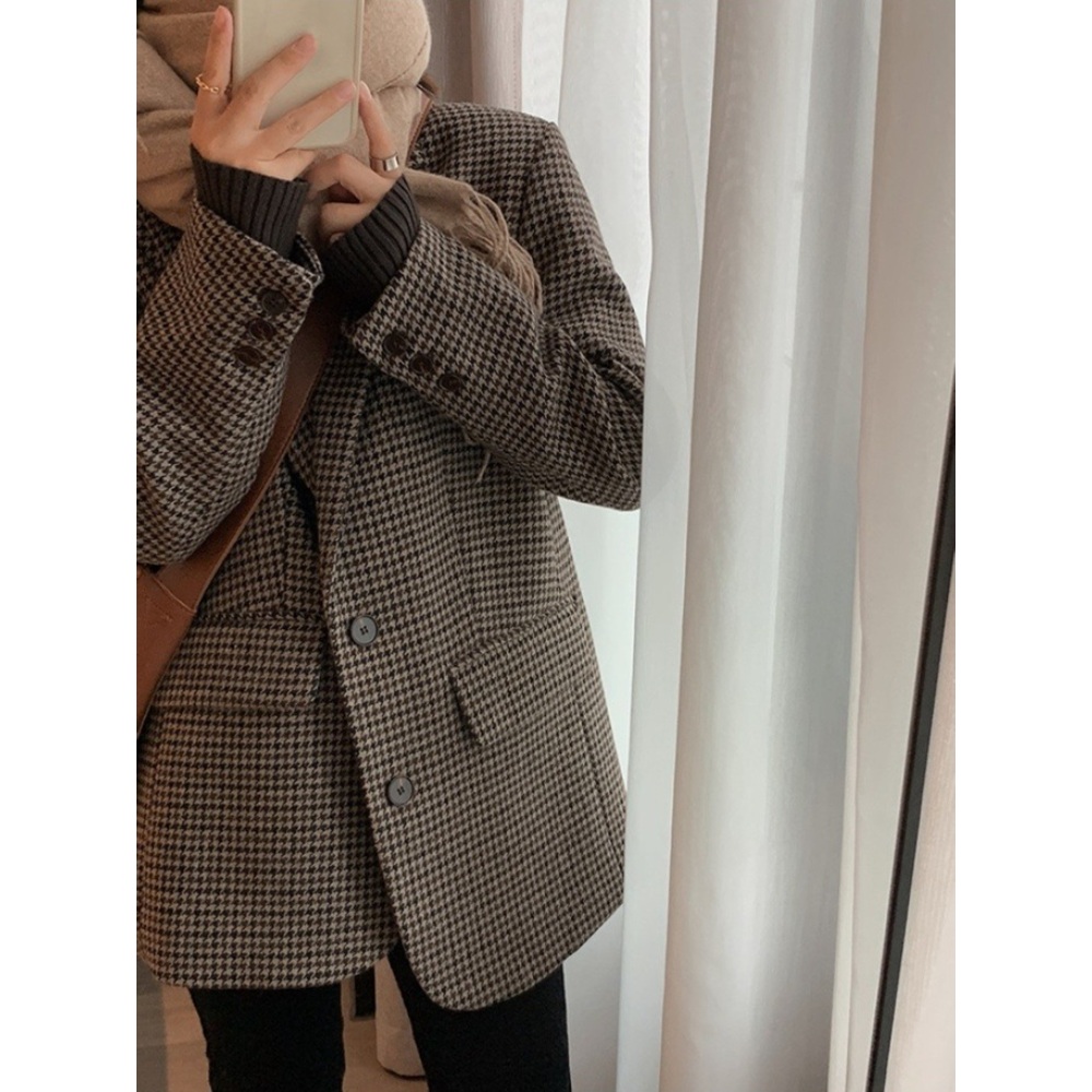싱어게인3 6회 김이나 헤링본 자켓 오버핏 블레이저 사랑한다고 말해줘 신현빈 재킷 01 이미지 3