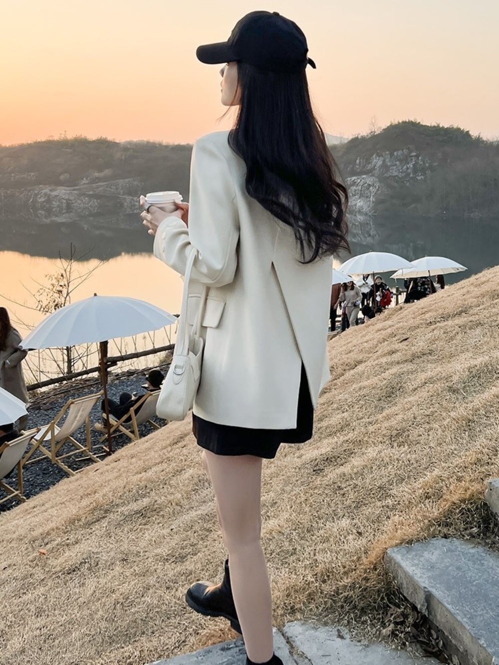 드라마 사랑한다고 말해줘 신현빈 자켓 정모은 오버핏 블레이저 싱어게인3 김이나 재킷 01 이미지 2