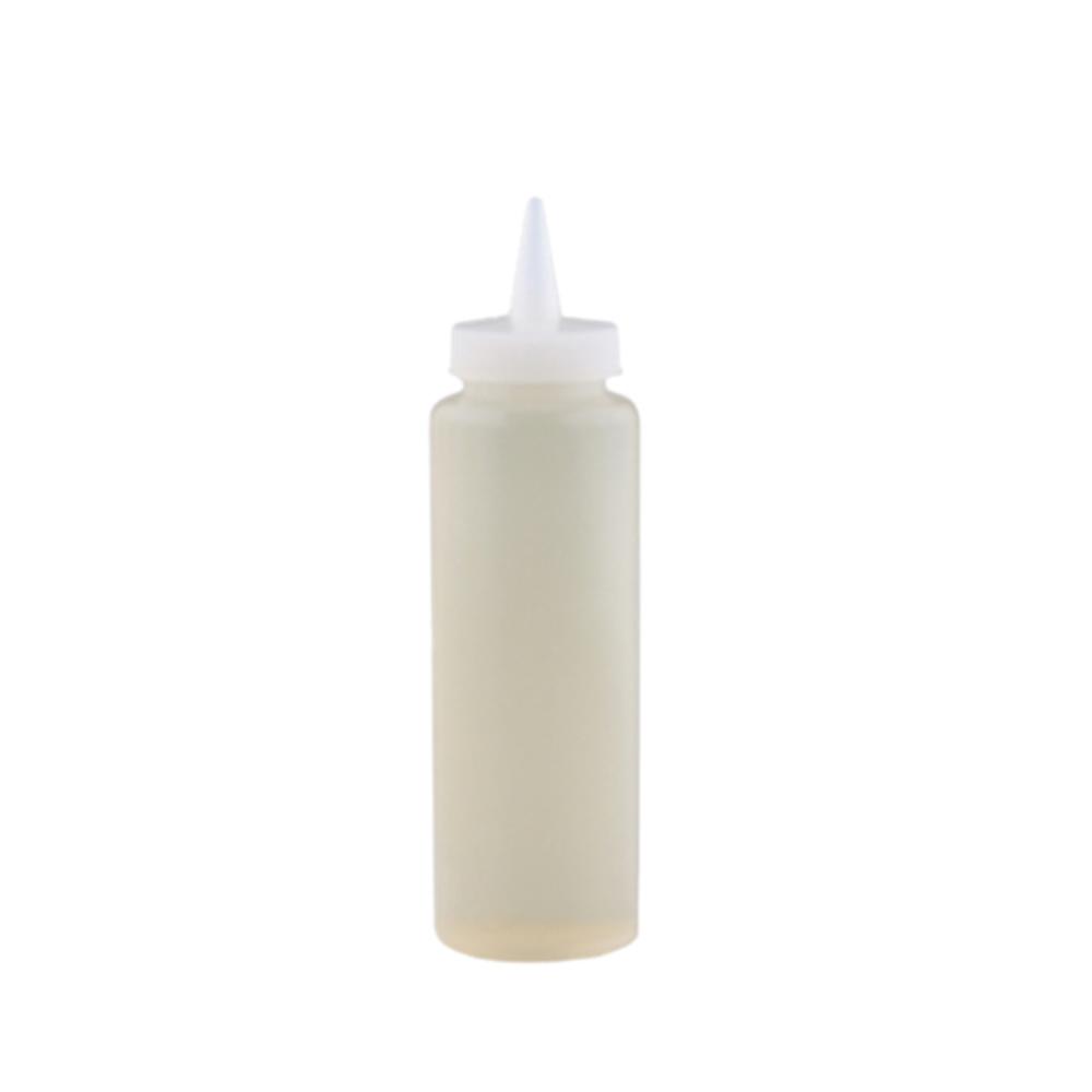 플라스틱 양념병 스퀴즈통 눈금표시 240ml 토핑용