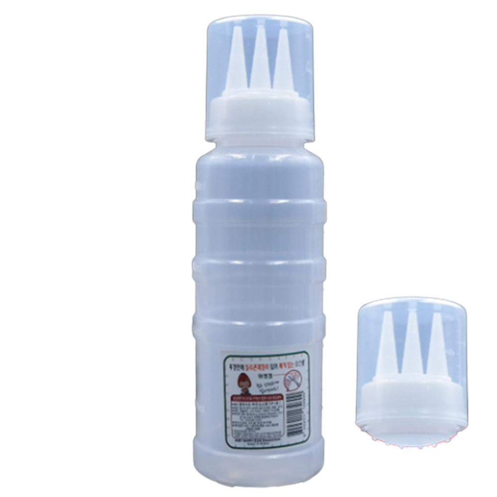 3구 핫도그 케찹디스펜서 여러구멍 샌드위치 드레싱병 뿌리는 마요네즈통 400ml
