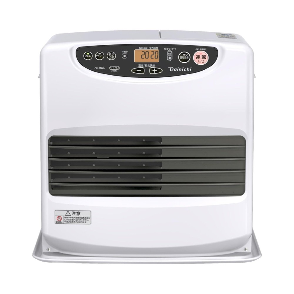 다이니치 (Dainichi) 일본 석유 팬 히터 L타입 문화이트 제품 이미지