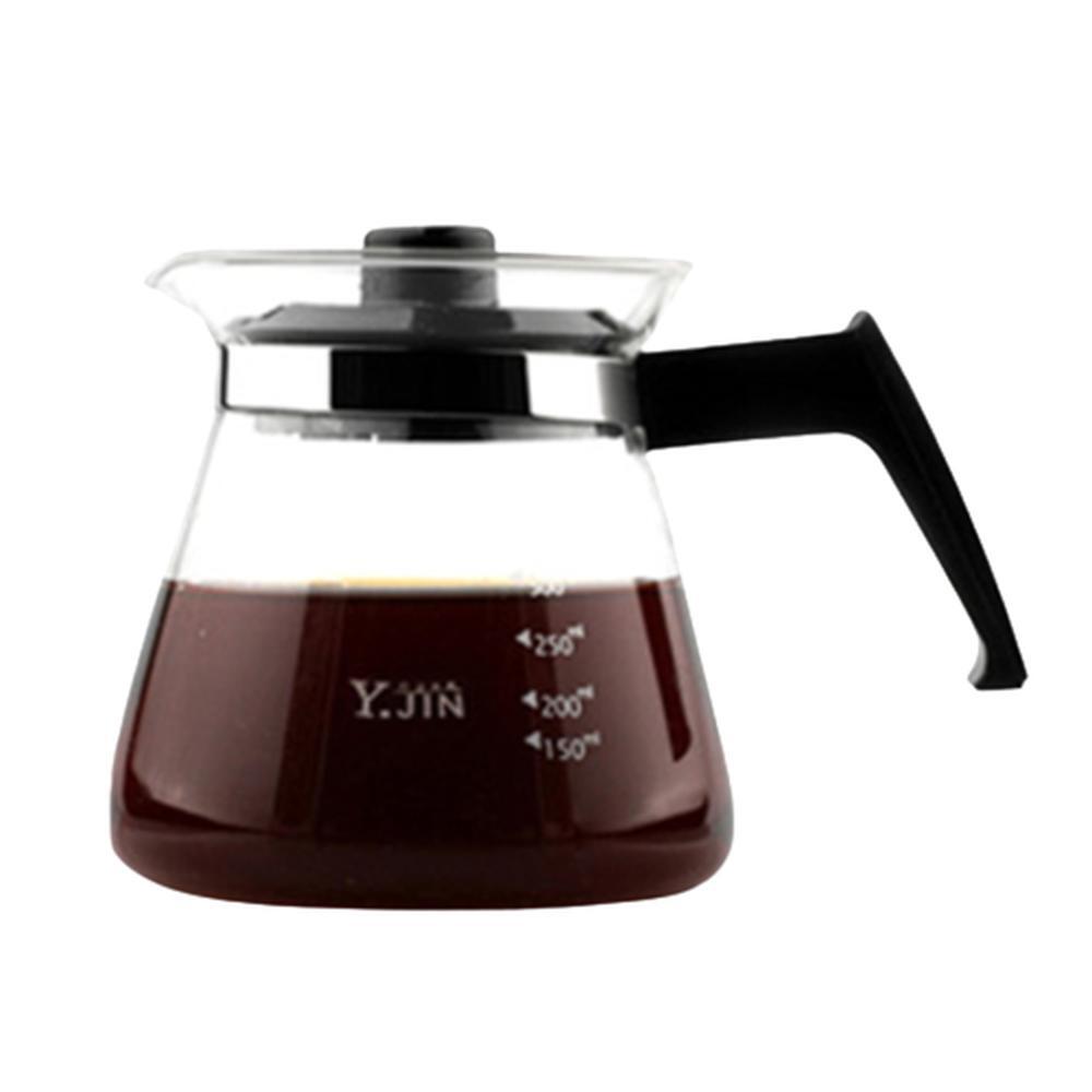 내열유리 커피서버 드립포트 직화가능 300ml 눈금표시