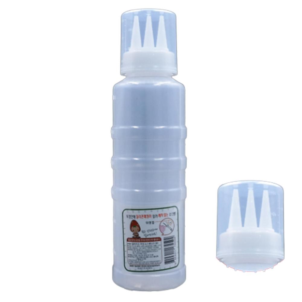 3구 핫도그 케찹디스펜서 여러구멍 샌드위치 드레싱병 뿌리는 마요네즈통 600ml