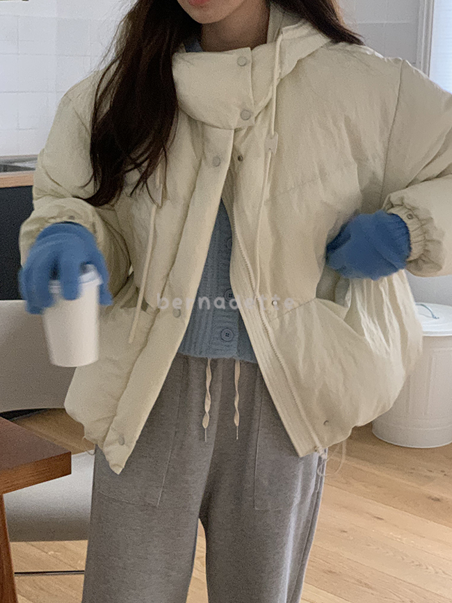 버나뎃 컴히얼 헤이 패딩 (2col) comehere