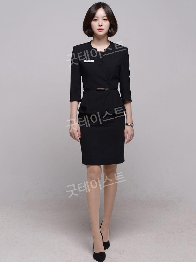 7부병원유니폼 병원 데스크 원무과 호텔 프론트 실장 코디네이터 성형외과 피부과 에스테틱