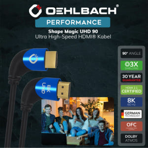 Oehlbach 오엘바흐 SHAPE MAGIC UHD 90 HDMI 2.... 개봉기 | 실사용 후기 - 상품 이미지 1
