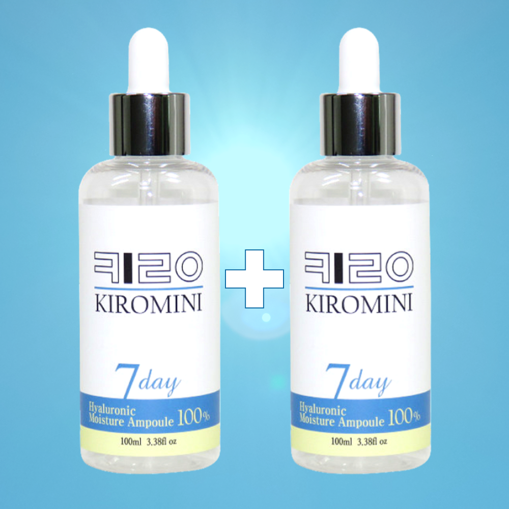 저분자 히알루론산 앰플 원액 속건조 고분자 히알루론산 세럼 100ml 1+1 - 상품 이미지