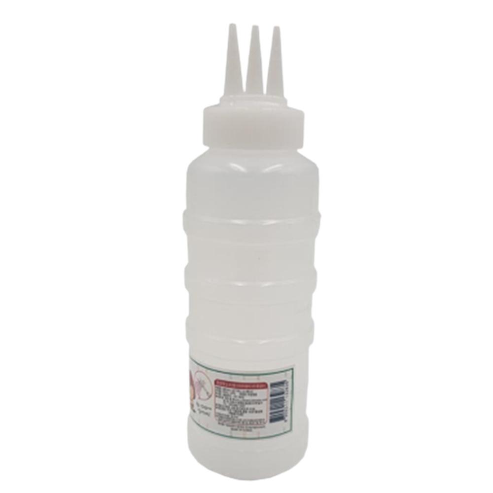 위생 HDPE 양념병 잘라쓰는노즐 눈금 중형 400ml