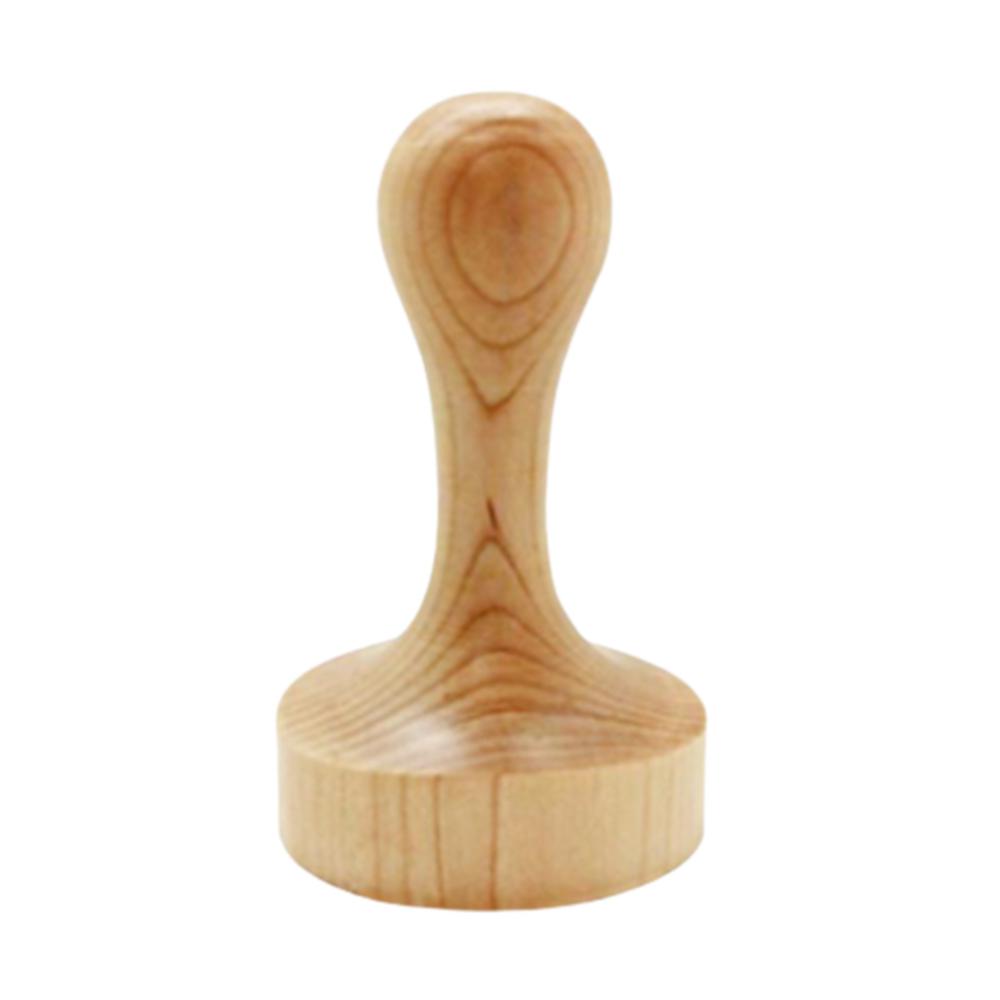 원목 나무 드립커피템퍼 하드매플 우드 템핑기 타원형 핸드드립템퍼 71mm