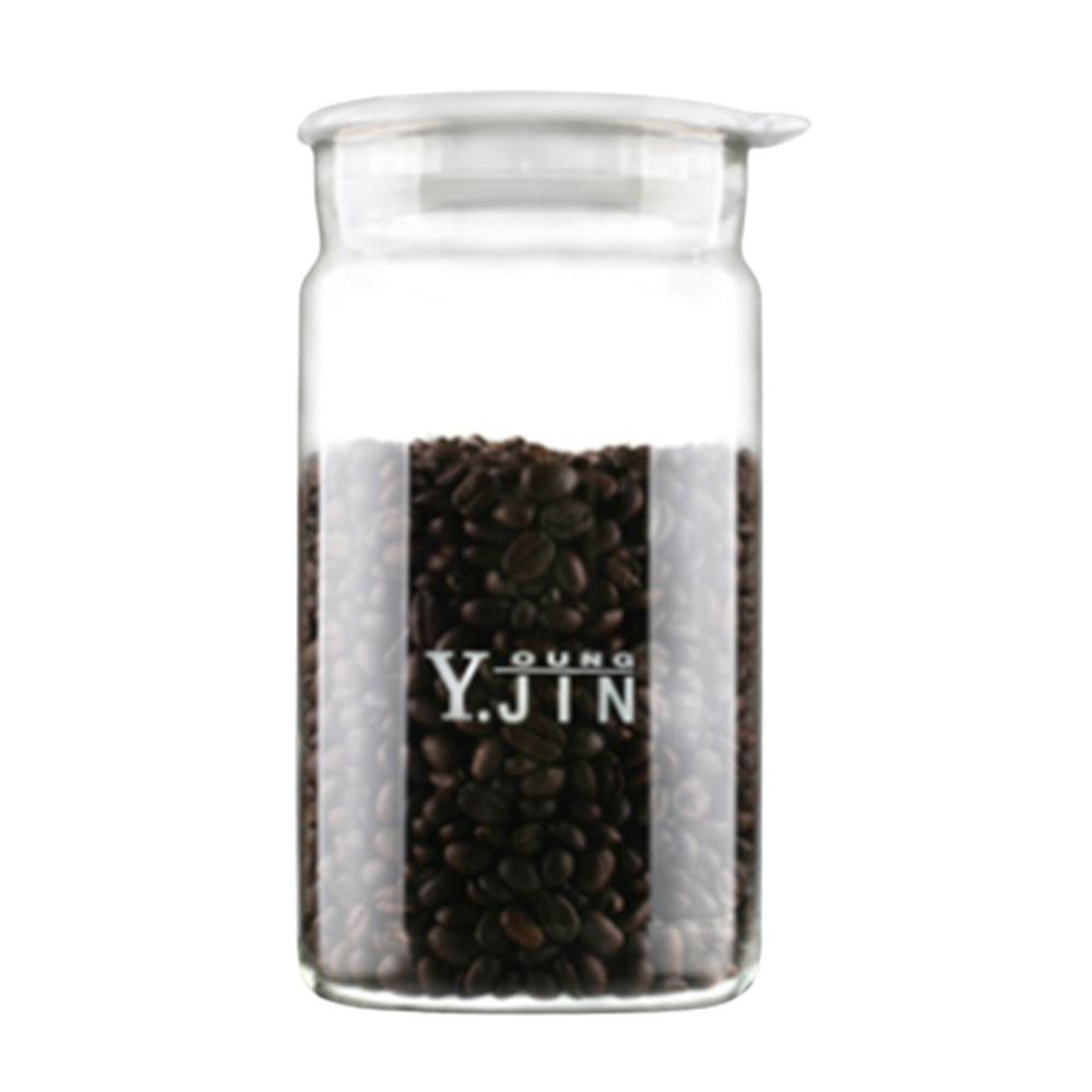 밀폐용기 저장병 유리 800ml 실리콘패킹