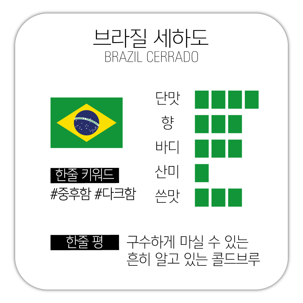 콜드브루 원액 1+1 브라질 세하도 더치커피 등 7종 - 상세 이미지 3