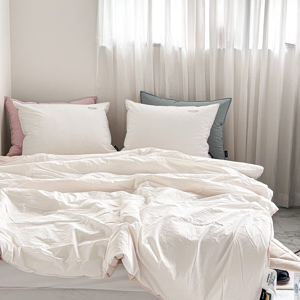 호텔침구 호주산 프리미엄 양모 100% 신혼이불 고밀도 SS Q 차렵이불