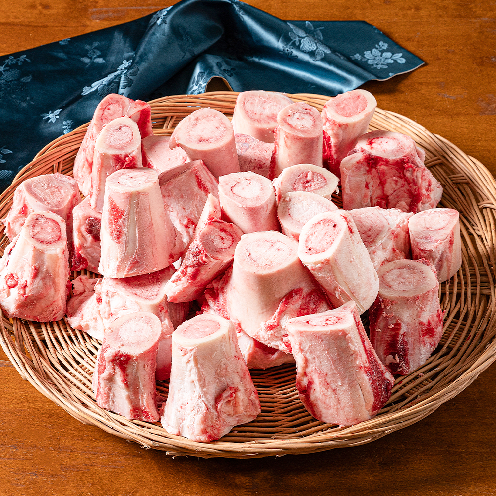 ++1 투뿔한우 곰탕용 몸보신세트(사골, 모둠뼈, 우족, 소꼬리) 마장동 제품 이미지