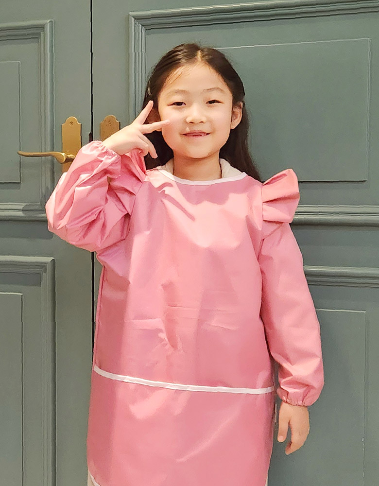 노르디코 아기미술가운 유아앞치마 문센미술가운 국내제조 - 상세 이미지 3