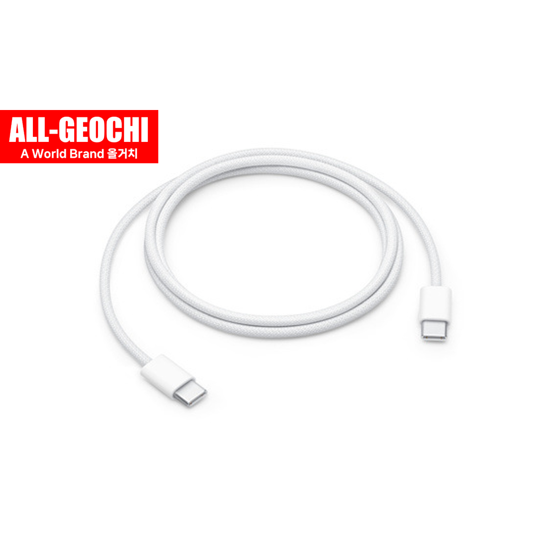 60W USB-C 충전 케이블 1M CtoC C타입 PD충전 아이폰15 갤럭시S24 - 상품 이미지