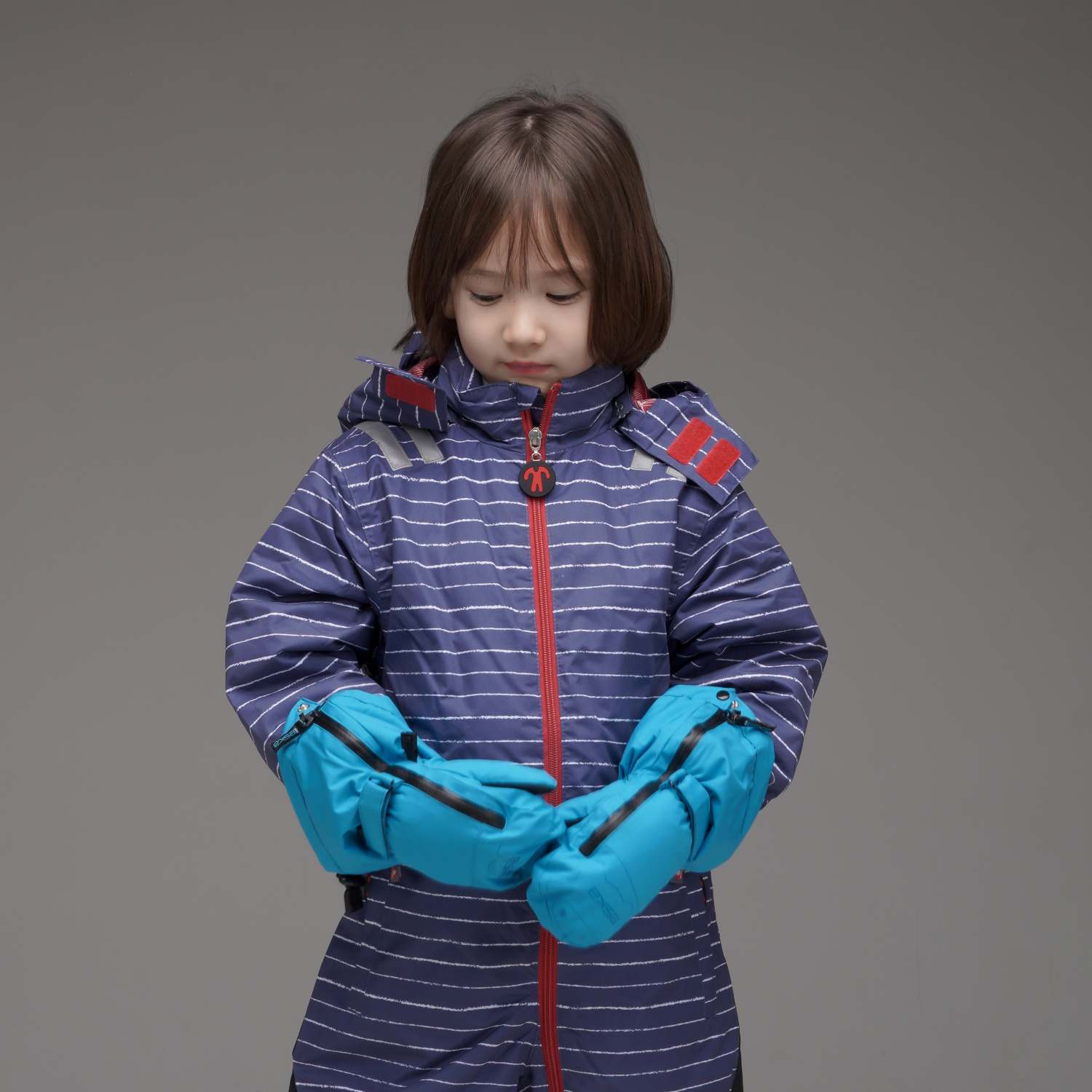 데이빗앤케이트 프리마로프트 메리노 울 유아 아동 손모아 스키장갑 BANU 901 - 상세 이미지 4