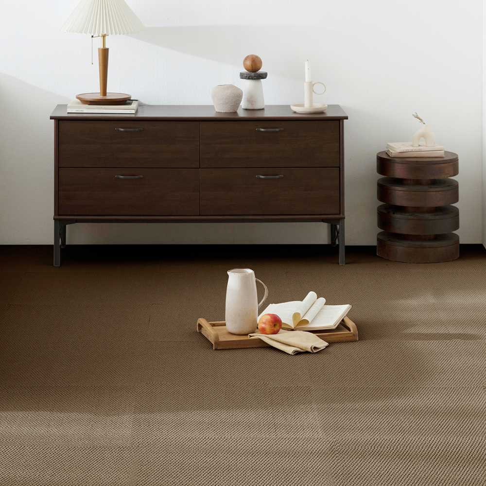 세븐펫 강아지 미끄럼방지 매트 타일 도톰카페트 50x50cm