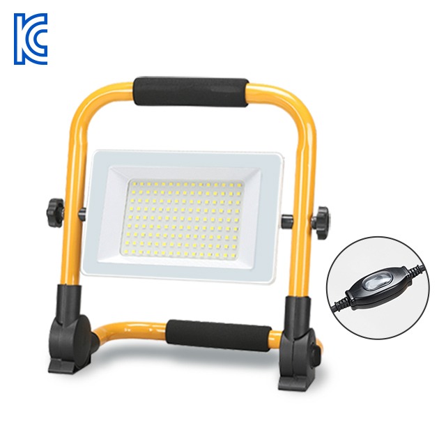 LED 접이식 투광기 50W 스위치형 작업등 캠핑조명 차박 이미지 8