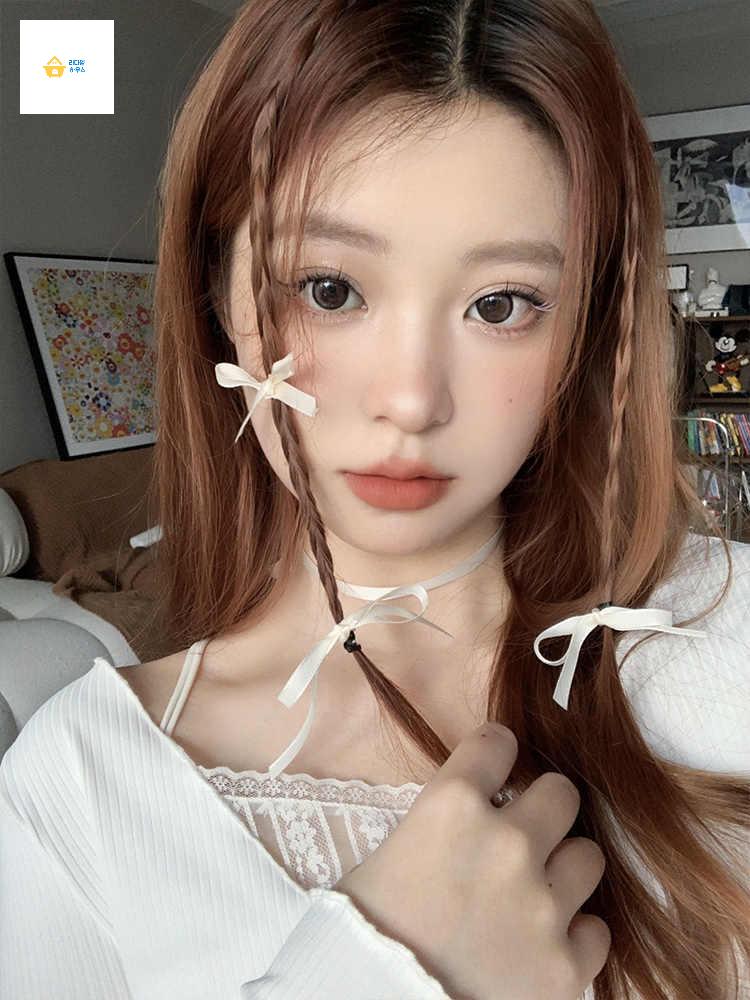 리본 장식 촬영 스튜디오 셀프 헤어 소품 변형 - 상품 이미지