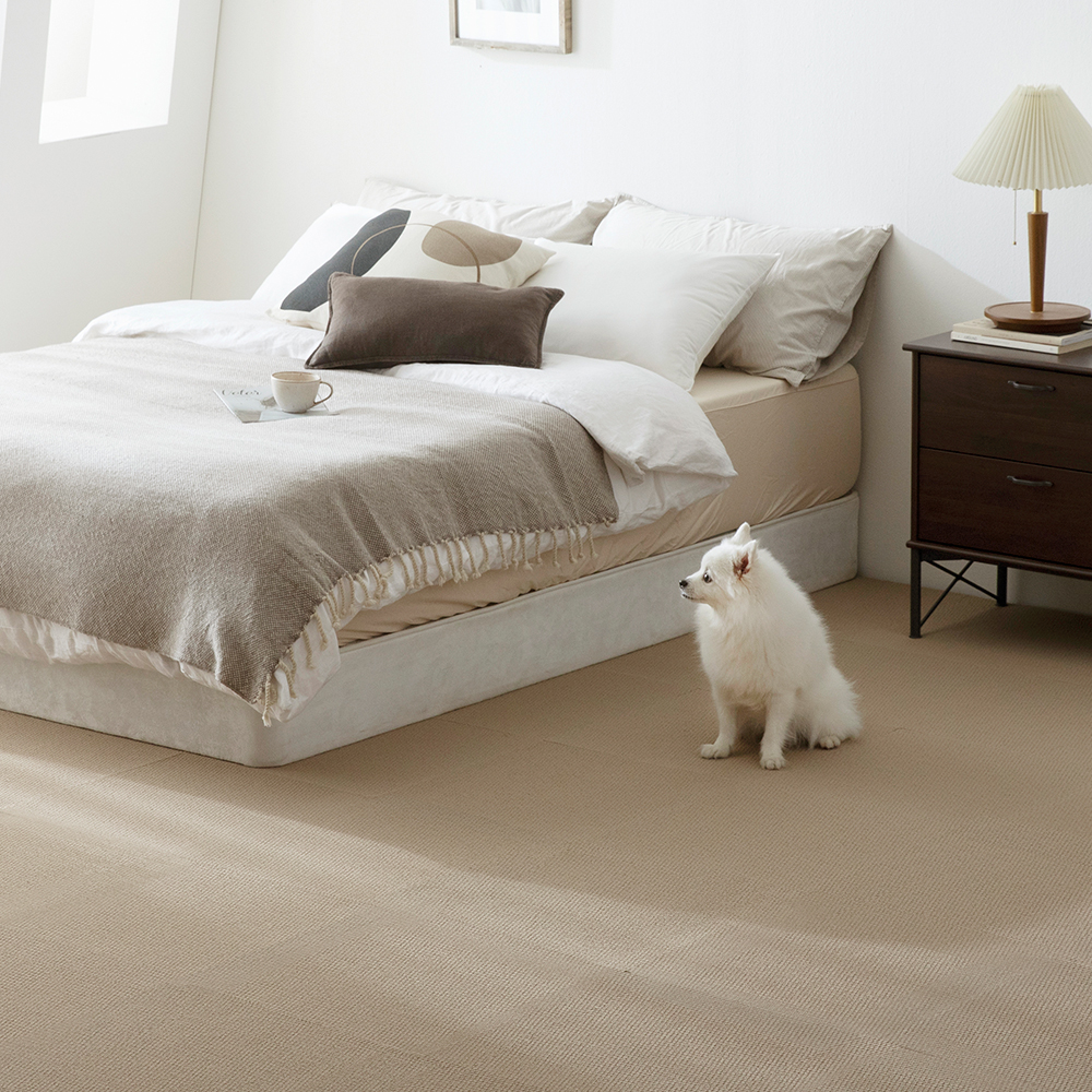 세븐펫 강아지 미끄럼방지 매트 타일 도톰카페트 50x50cm