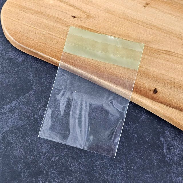 쿠키 초콜렛 포장 OPP 접착식 비닐 1호 (8cmx8cm) 100매 - 상세 이미지 4