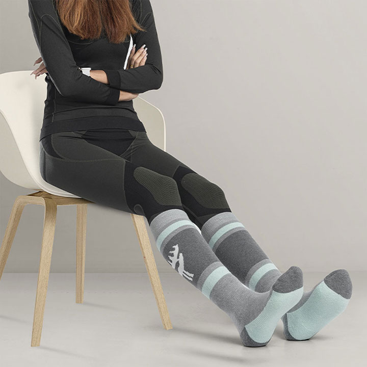 락브로스 큐네이쳐 스키 스노우보드양말 스포츠 방한양말 이미지 7