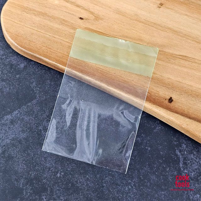 쿠키 포장 봉투 OPP 접착식 비닐 1호 (8cmx8cm) 20매 - 메인 이미지