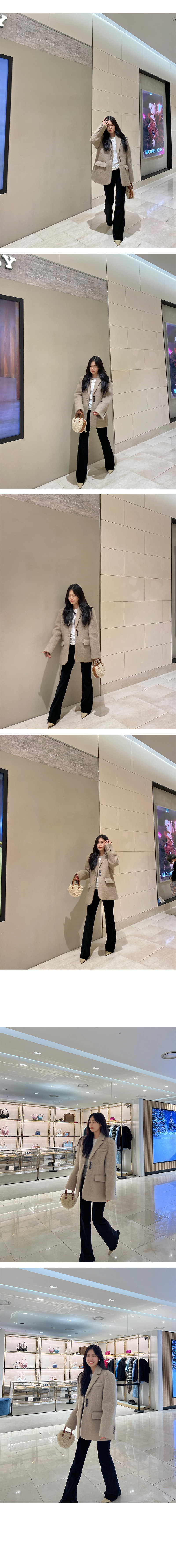 [S/M] 벨벳 레깅스 부츠컷 팬츠 벨루아 상세 이미지 2