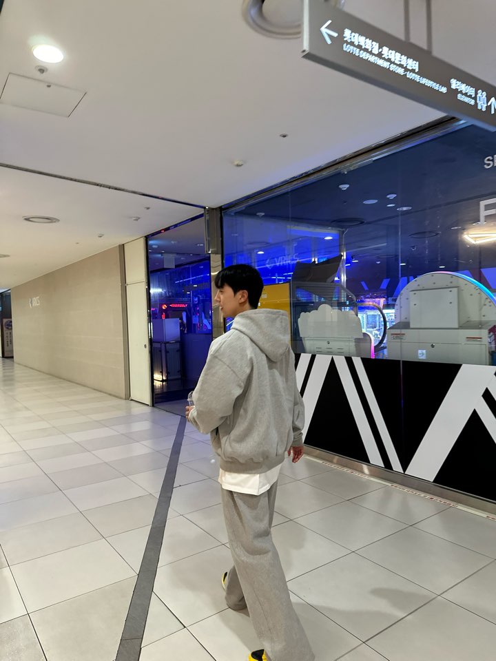 오버핏후드티 남자무지후드 이미지 4