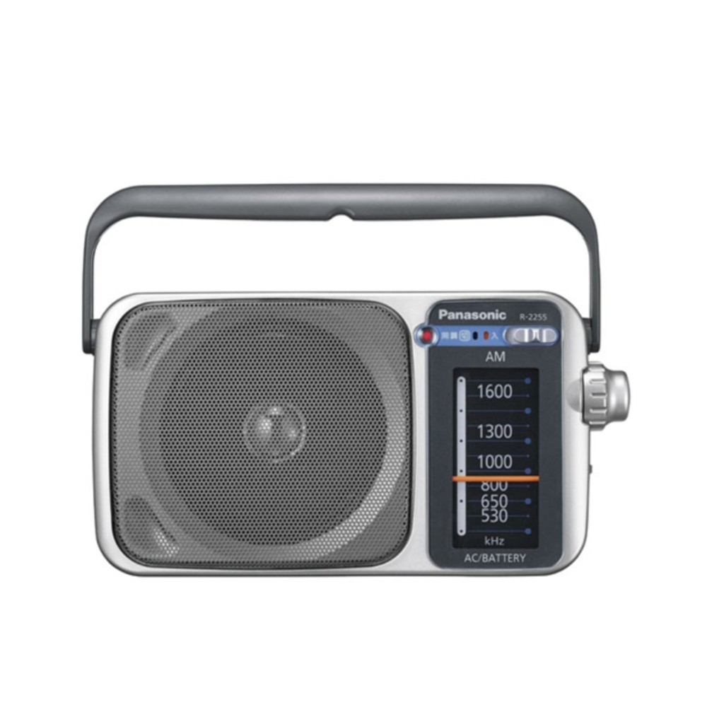 파나소닉 휴대용 핸디형 라디오 솔로 낚시 아웃도어 캠핑 R-2255-S 제품 이미지