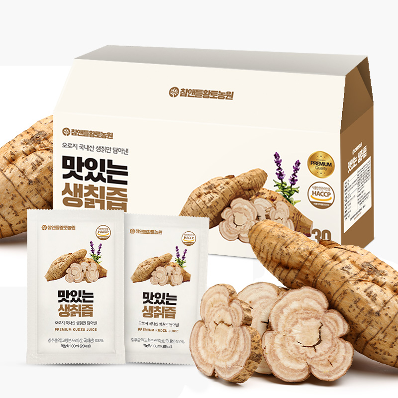 [3+1] 참앤들황토농원 맛있는 칡즙 100ml 30포, 3개 - 상세 이미지 4