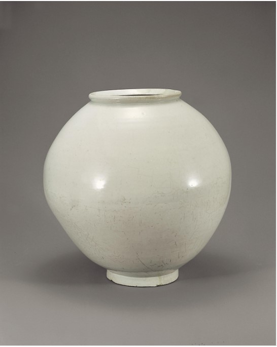 韓紙工芸品，月明かりの鵲 ライト韓紙（朝鮮時代の白磁月壺） – National Museum Goods MU:DS