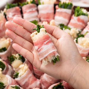 캠핑음식 삼겹 손말이고기 꼬치 구이 고기 캠핑요리 밀키트 맛있게 먹은 솔직 후기 - 상품 이미지 4