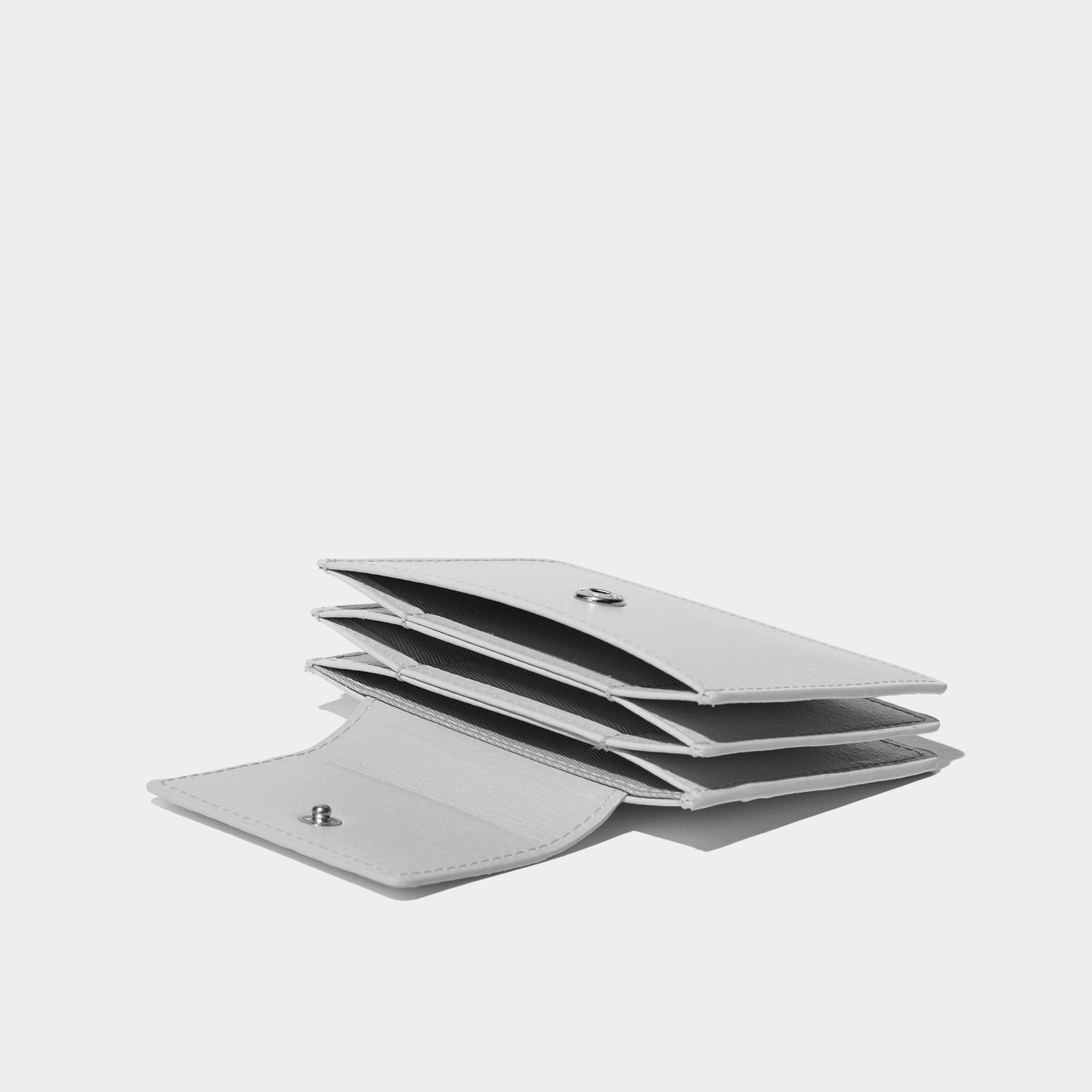 세미 플립 카드지갑/Sami Flip Card Wallet [Gray] - 상세 이미지 4