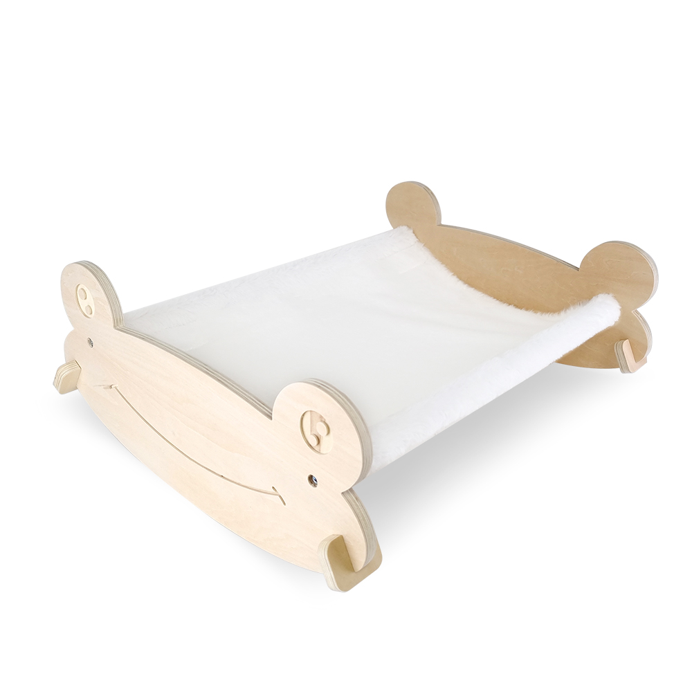 나마스펫 개구리 흔들 원목 고양이 해먹 애견 방석 강아지 소파