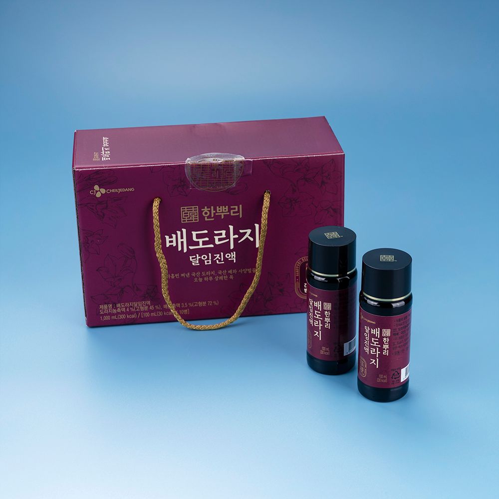 CJ 한뿌리 배도라지 100mlx10 병