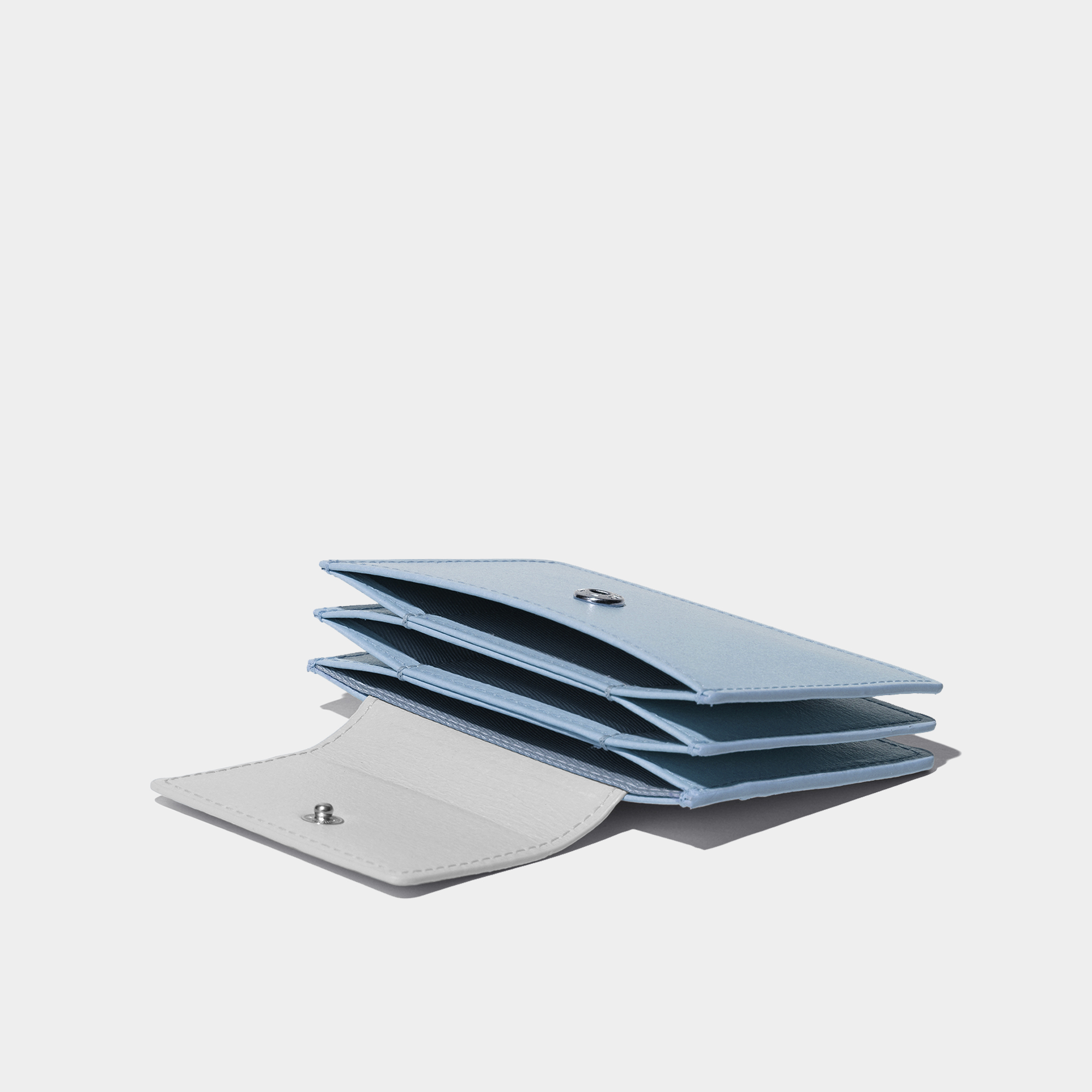 세미 플립 카드지갑/Sami Flip Card Wallet [Blue Gray] - 상세 이미지 4