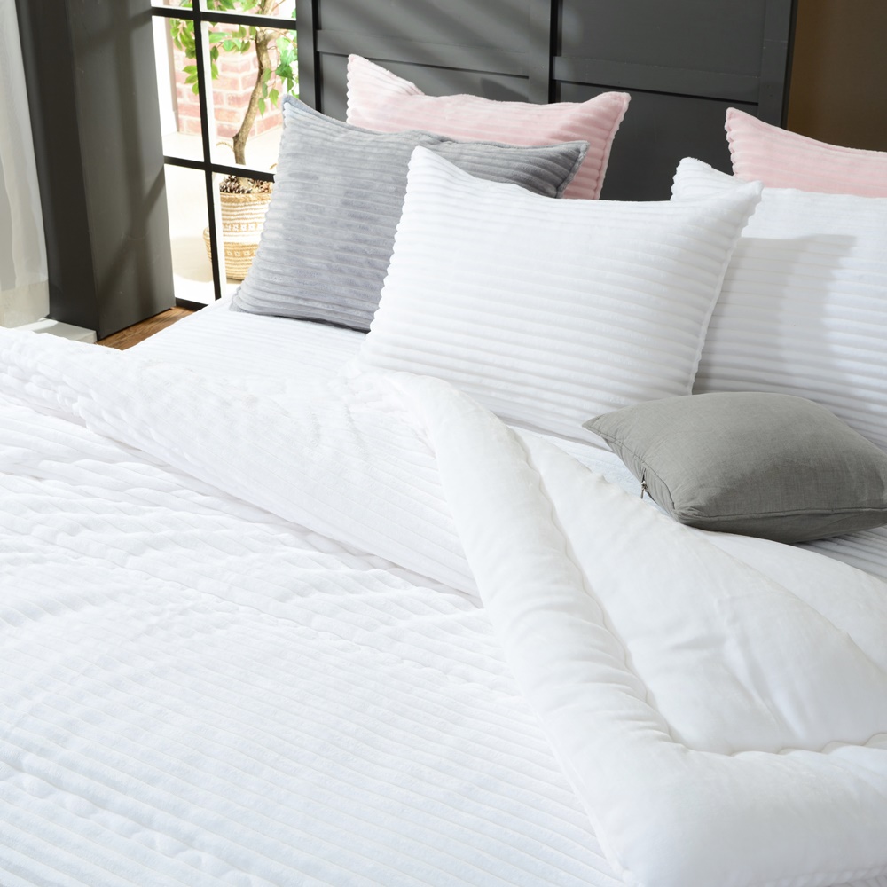 워밍 한파대비 극세사 밍크 두꺼운 겨울 차렵이불 SS