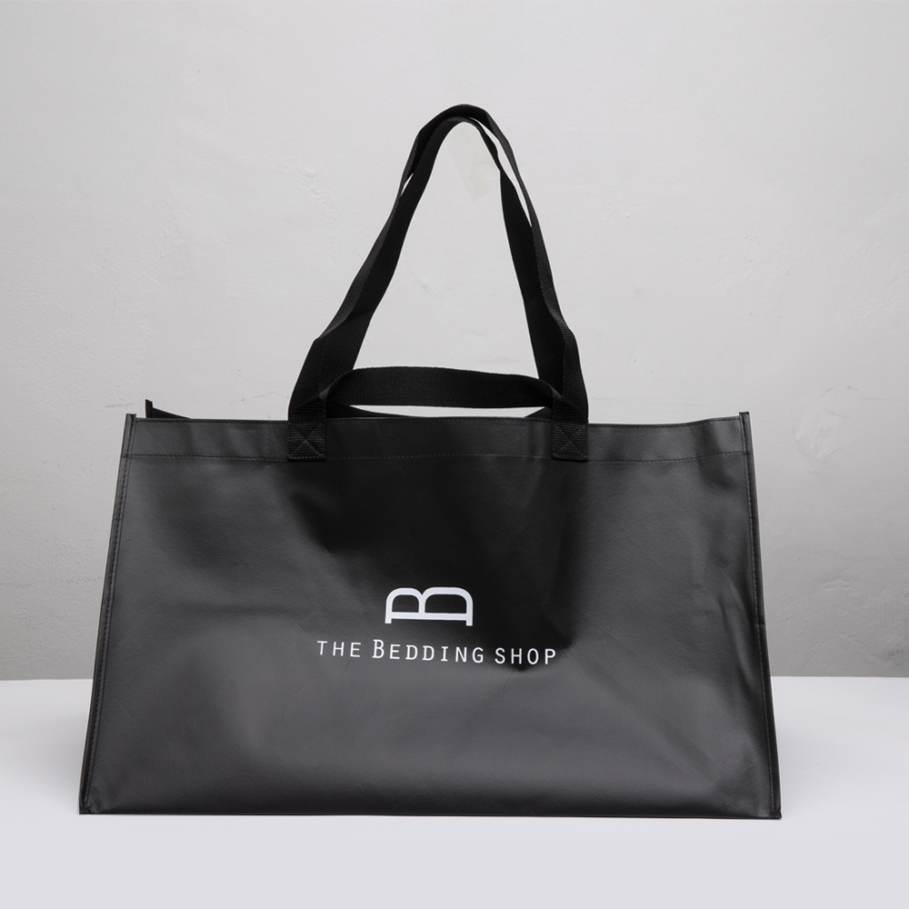 더베딩샵 타포린백 대형 장바구니 마트 휴대용 시장 쇼핑 코스트코 이케아 가방