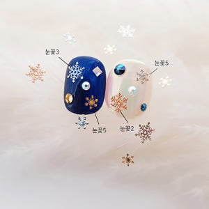 실버 눈꽃 보니비초박 겨울 메탈 플레이크 대용량 백금 (NO5) 솔직 후기 | 피부 타입별 분석 - 상품 이미지 3