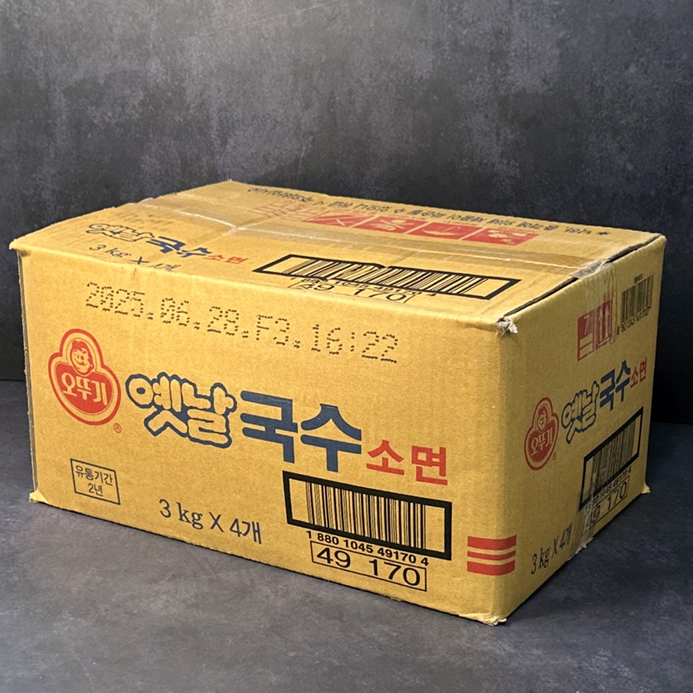 오뚜기 옛날국수소면 업소용 3kg, 4개 - 상세 이미지 5