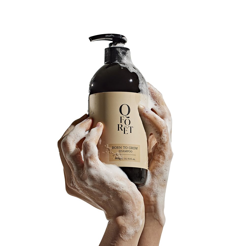 큐포레 샴푸 탈모 두피케어 약산성 아로마틱우디, 500ml, 2개 - 상세 이미지 4