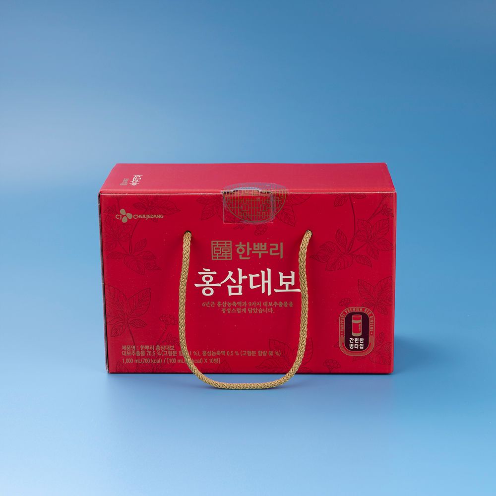 CJ한뿌리 홍삼대보 100mlx10병 - 상세 이미지 2