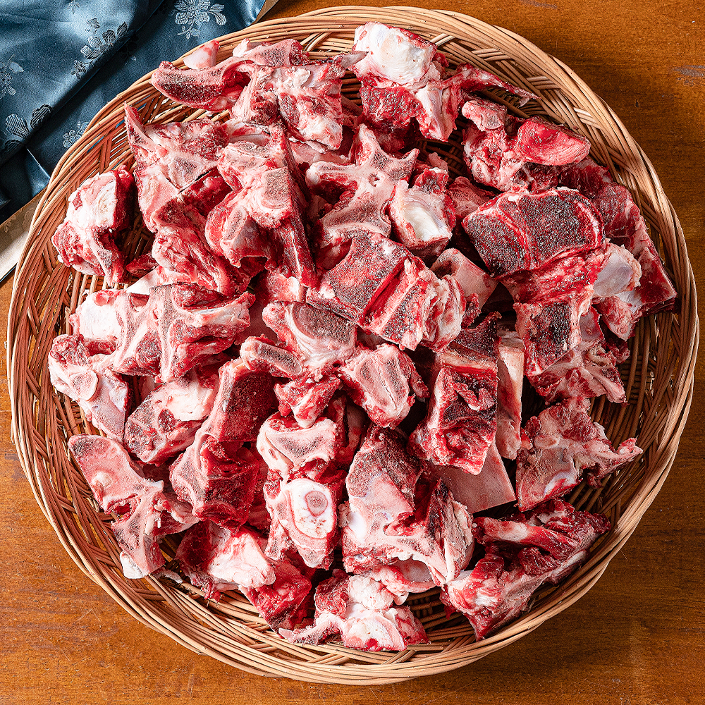 ++1 투뿔한우 곰탕용 몸보신세트(사골, 모둠뼈, 우족, 소꼬리) 마장동 상세 이미지 8